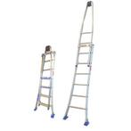 Solide 2-delige ruitenwasserladder 2×6 sporten, Doe-het-zelf en Bouw, Ladders en Trappen, Nieuw, Ophalen of Verzenden, Ladder