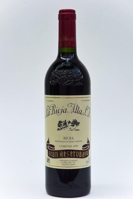 1995 La Rioja Alta, 890 - Rioja Gran Reserva - 1 Fles (0,75, Verzamelen, Wijnen