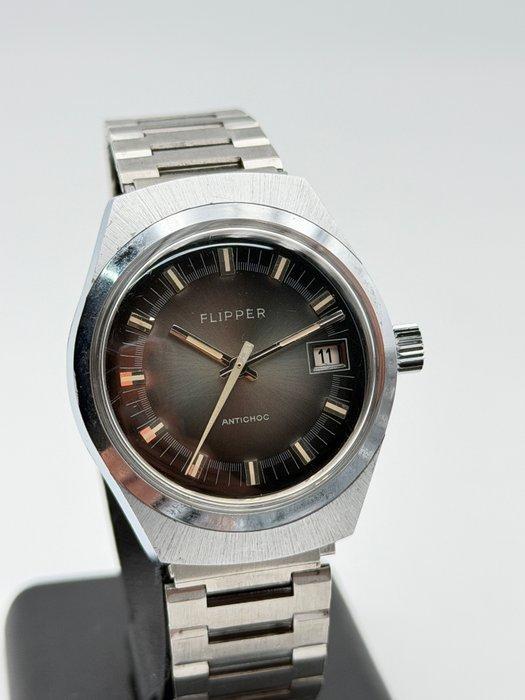 flipper - incabloc swiss made NOS waterproof grand prix -, Handtassen en Accessoires, Horloges | Heren