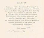 S. Carmiggelt - Notities over Willem Elsschot - 1975, Antiek en Kunst