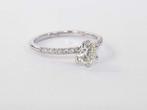 Bague de fiançailles - 14 carats Or blanc - 0.80ct. tw.