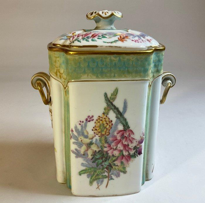 Spode - Theekistje / doosje - Bone china, Antiek en Kunst, Antiek | Glaswerk en Kristal