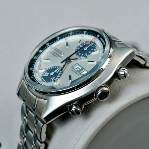 Seiko - Baby Panda Chronograph JDM Automatic - 6138-8000, Handtassen en Accessoires, Horloges | Antiek