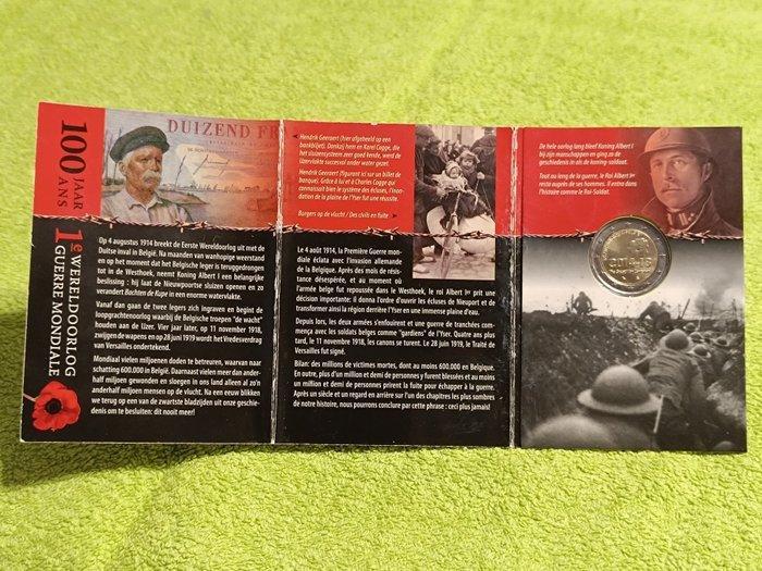 België. 2 Euro 2014 The Great War Centenary (Zonder, Postzegels en Munten, Munten | Europa | Euromunten