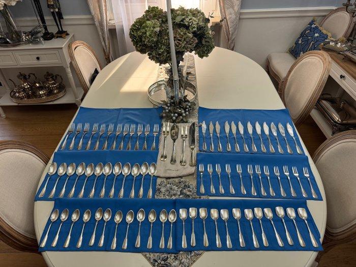 Bestekset (76) - Verzilverd, Antiek en Kunst, Antiek | Meubels | Tafels