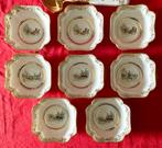 Limoges - Tafelservies (10) - Fruitsalade-servies voor 8