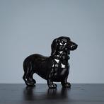 sculptuur, Fraaie Teckel - 200 mm - Hars - 2022