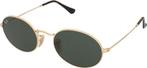 Ray-Ban RB3547N 001 Dames Zonnebril - Goud / Groen, Verzenden, Nieuw
