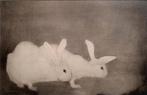 Jan Mankes (1889-1920), after - Twee konijnen, Antiquités & Art