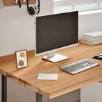 vidaXL Bureaublad rechthoekig 240x100x4cm massief eikenhout, Huis en Inrichting, Bureaus, Verzenden, Nieuw