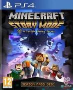 Minecraft: Story Mode (PS4) PEGI 12+ Adventure, Games en Spelcomputers, Games | Sony PlayStation 4, Zo goed als nieuw, Verzenden