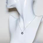 Zonder Minimumprijs - Ketting met hanger - 18 karaat Witgoud, Handtassen en Accessoires, Antieke sieraden