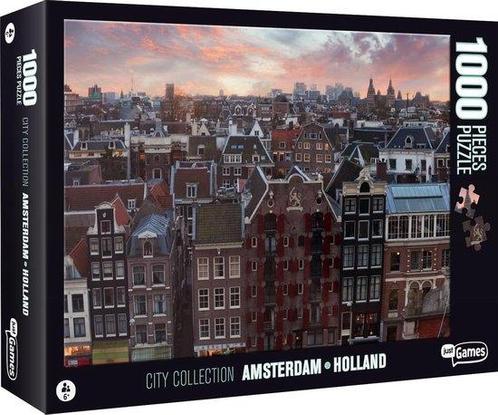 Legpuzzel Amsterdam van boven (1000 stukjes) op Overig, Hobby en Vrije tijd, Denksport en Puzzels, Verzenden
