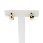 Bicolor gouden oorringen | Ø 12 mm (witgoud, oorbellen), Handtassen en Accessoires, Oorbellen, Ophalen of Verzenden, Gebruikt