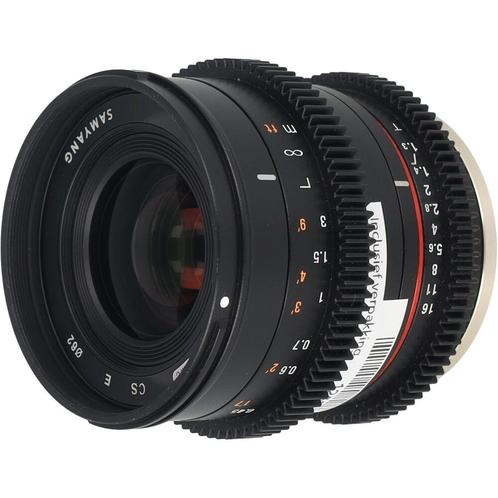 Samyang 35mm T1.3 ED AS UMC CS Sony E occasion, Audio, Tv en Foto, Foto | Lenzen en Objectieven, Zo goed als nieuw, Verzenden