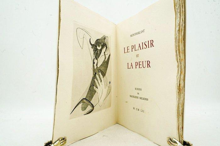 Montherlant / Madeleine Melsonn - Tauromachie-Corrida - Le, Antiquités & Art, Antiquités | Livres & Manuscrits