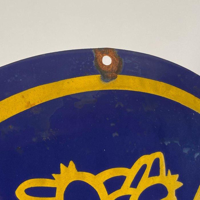 Chiquita - Emaille bord - Gemaakt van ijzer van 1,5 mm en, Antiek en Kunst, Antiek | Wandborden en Tegels