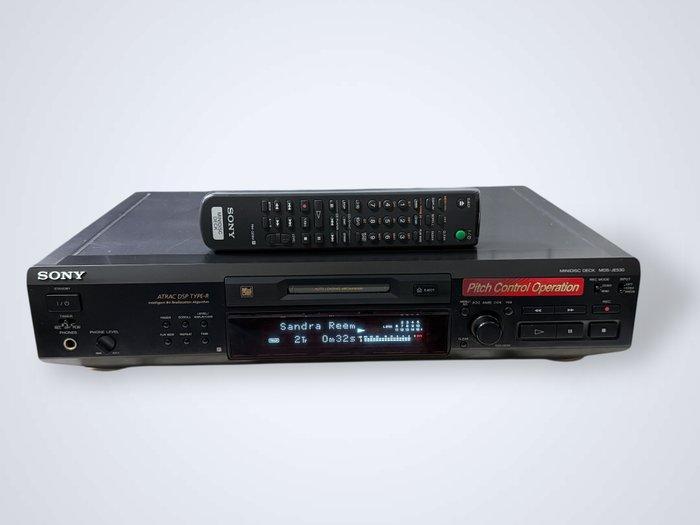 Sony - MDS-JE530 Minidisc deck, Audio, Tv en Foto, Radio's