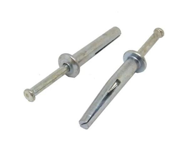 Veiling - 4x Spit Metalen Inslagplug 6 x 35 mm, Doe-het-zelf en Bouw, IJzerwaren en Bevestigingsmiddelen