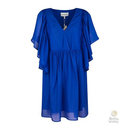 Munthe • blauwe zijden jurk Distant • 36, Vêtements | Femmes, Robes, Envoi