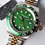 Mathey-Tissot - GMT - Worldwide - Swiss 18K Gold - New -, Handtassen en Accessoires, Horloges | Heren, Nieuw