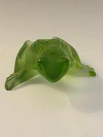 René Lalique - René Lalique - sculptuur, Grenouille Verte 2, Antiek en Kunst