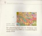 De Plantengroei vab de Duinen van Oostvoorne in 1980 en de, Verzenden