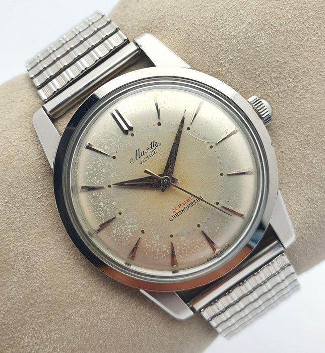 Musette - Jubile - Chronometer - Zonder Minimumprijs - Heren, Handtassen en Accessoires, Horloges | Heren