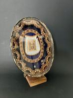 Reliekhouder - Glas, carton, Textiel - 1850-1900 - Sainte