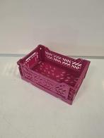 AyKasa opvouwbare krat Mini 27x17x10.5 cm nieuw Roze, Bricolage & Construction, Ophalen of Verzenden
