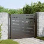 vidaXL Tuinpoort, Tuindeur 105x75 cm Corten Staal Vierkant, Tuin en Terras, Verzenden, Nieuw