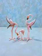 Tommasi - Beeldje - Famiglia di Fenicotteri (3) - Muranoglas, Antiek en Kunst