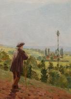 Gustave D. Riquet (1866-1937) - Mens en Isère, Alpes,Vercors, Antiek en Kunst