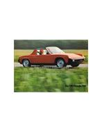 1975 VW-PORSCHE 914 BROCHURE DUITS, Nieuw