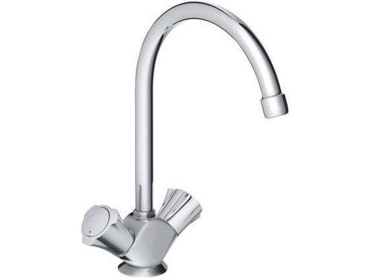 GROHE Costa-L Keukenkraan - Draaibare uitloop - Chroom, Huis en Inrichting, Woonaccessoires | Overige, Zo goed als nieuw, Verzenden