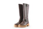 Timberland Laarzen in maat 38½ Bruin | 5% extra korting, Kleding | Dames, Schoenen, Hoge laarzen, Bruin, Verzenden, Zo goed als nieuw