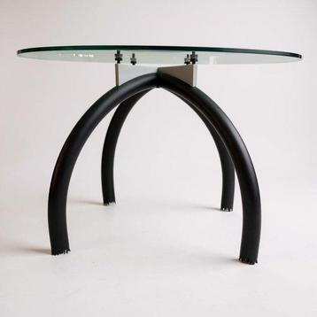 Knoll - Ettore Sottsass - Table à manger - Araignée - Verre