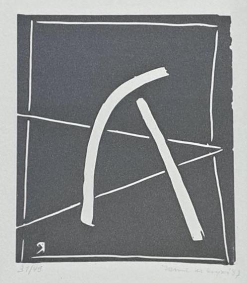 Raoul Dekeyser - P, Antiquités & Art, Art | Lithographies & Sérigraphies, Envoi