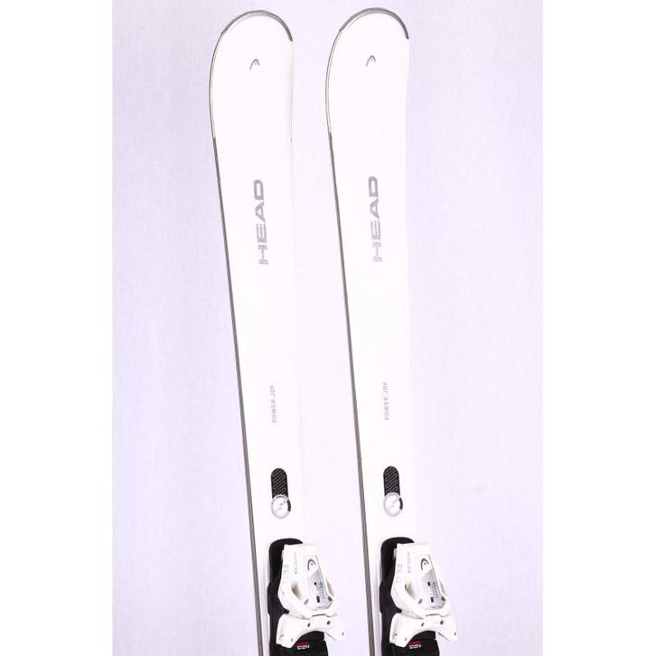 163 dames skis HEAD POWER JOY 2024, white/silver, grip, Sport en Fitness, Skiën en Langlaufen, Ski, 160 tot 180 cm, Carve, Gebruikt