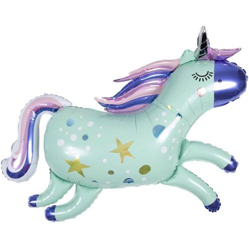 Unicorn Helium Ballon Leeg, Hobby en Vrije tijd, Feestartikelen, Nieuw, Verzenden