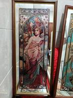 After Alphonse Mucha serie horas do dia - Glazen