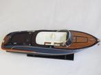 Grand Riva Iseo Maquette de luxe 70 cm bois 1:12 - Modelboot, Hobby en Vrije tijd, Nieuw