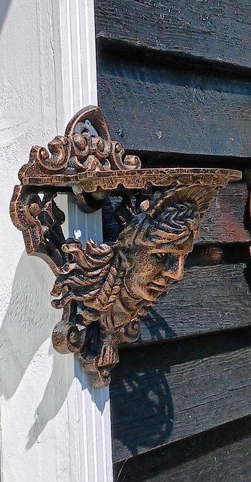 Hoofd ornament - vrouw - Europa - wandornament gietijzer, Antiek en Kunst, Kunst | Designobjecten