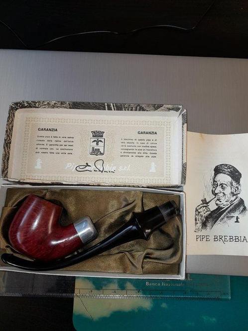 BREBBIA - CURVA - Pipe - racine de bruyère herbacée, Collections, Articles de fumeurs, Briquets & Boîtes d'allumettes