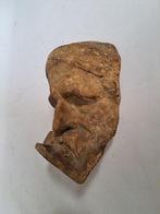 sculptuur, Man masker - 28 cm - Klei, Antiek en Kunst