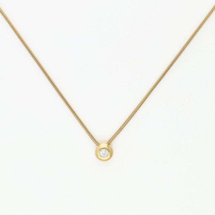 Collier - 18 carats Or jaune Diamant (Naturelle), Bijoux, Sacs & Beauté, Colliers