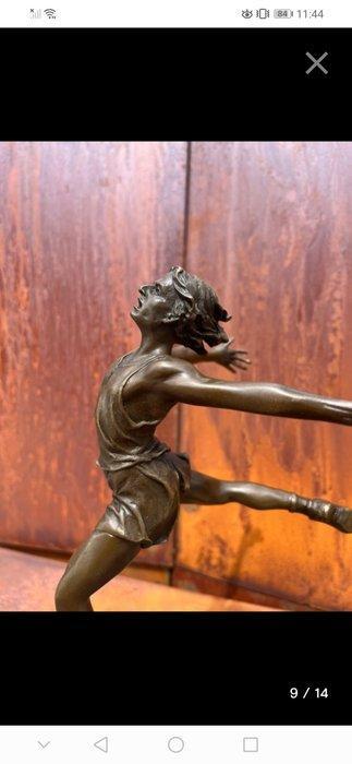 Milo (1910-1978) - Sculpture, Olympischer Läufer im Ziel -, Antiek en Kunst, Curiosa en Brocante