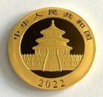 Chine. 500 Yuan 2022 - Panda - 30 g, Postzegels en Munten