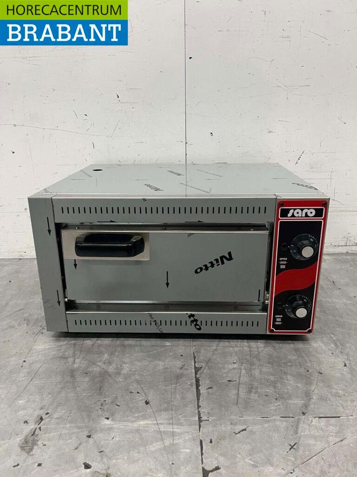 RVS Saro Palermo Pizzaoven oven 1 pizza 230V Horeca, Zakelijke goederen, Horeca | Keukenapparatuur, Ophalen of Verzenden