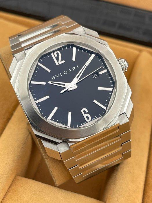 Bvlgari - Octo Solotempo - BGO41S - Heren - 2015, Handtassen en Accessoires, Horloges | Heren